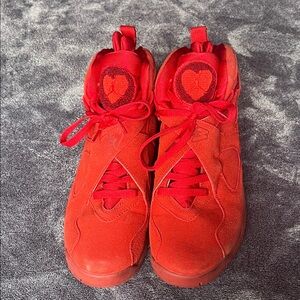 Jordan Vibrant Red Athletic Shoes